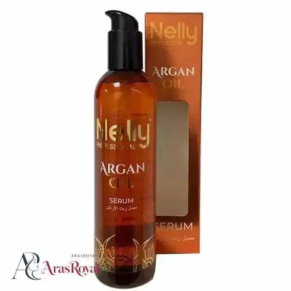 روغن آرگان مو نلی Nelly مناسب انواع مو حجم 300 میل