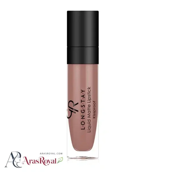 رژ لب مایع مات و بادوام گلدن رز Golden Rose شماره 11