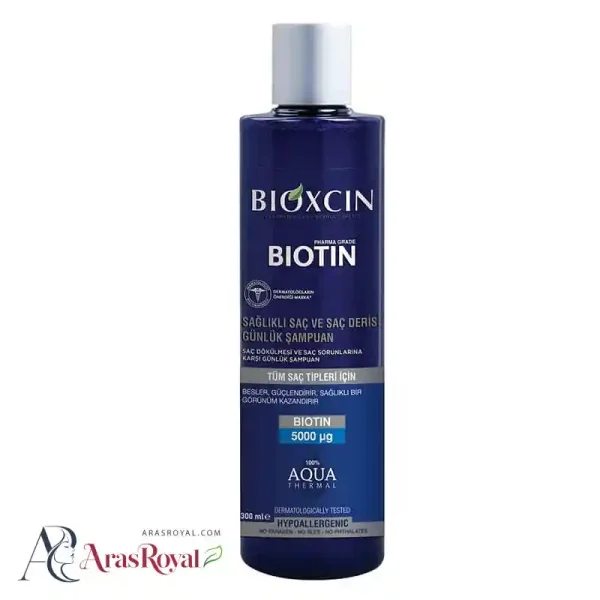 شامپو بیوکسین BIOXCIN مدل BIOTIN حجم 300 میل