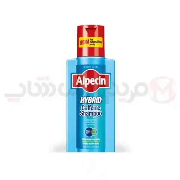 شامپو مو حساس و خارش دار آلپسین هیبرید کافئین 250 میل