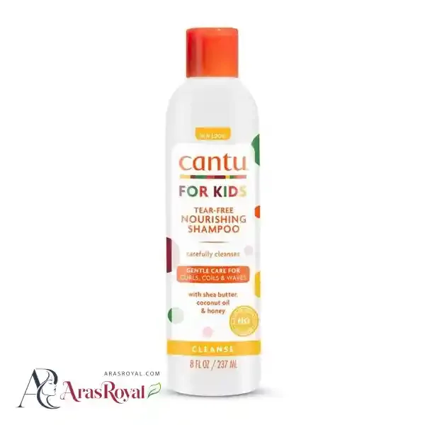 شامپو مو های فر مناسب کودک کنتو Cantu حجم 227 میل