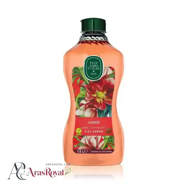 صابون مایع ایوب صبری Eyup Sabri رایحه Amber حجم 1500 میل