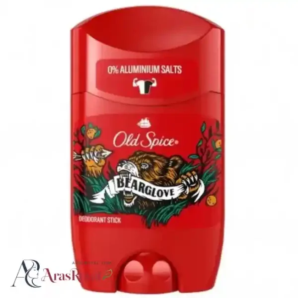 مام صابونی اولد اسپایس Old Spice مدل Bearglove حجم 50 میل