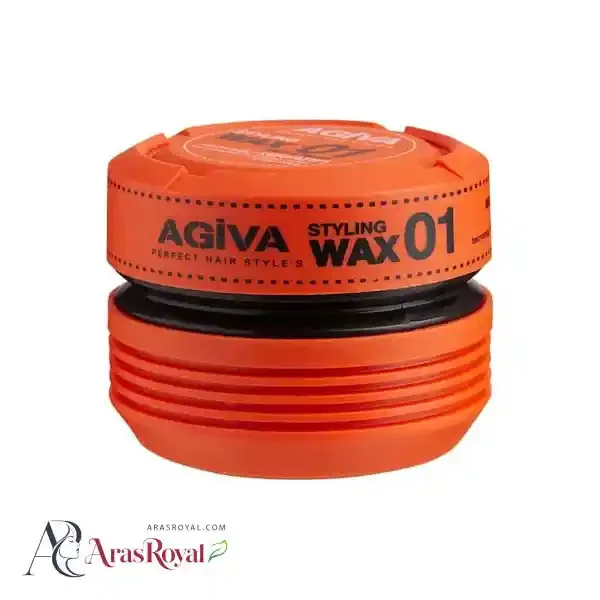 واکس مو کراتینه آگیوا Agiva شماره 01 نارنجی حجم 175 میل