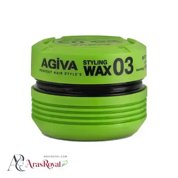 واکس مو کراتینه آگیوا Agiva شماره 03 سبز حجم 175 میل