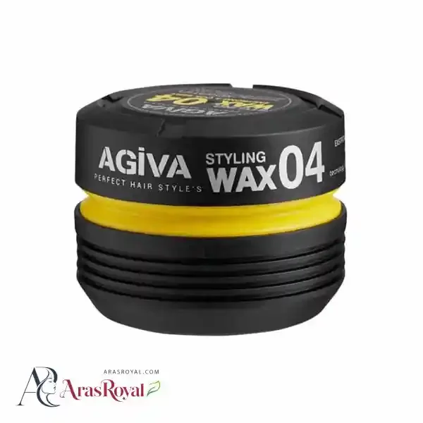 واکس مو کراتینه آگیوا Agiva شماره 04 مشکی حجم 175 میل