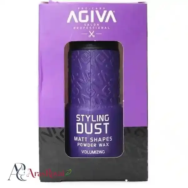 پودر مات حالت دهنده و حجم دهنده مو آگیوا Agiva شماره 04 وزن 20 گرم