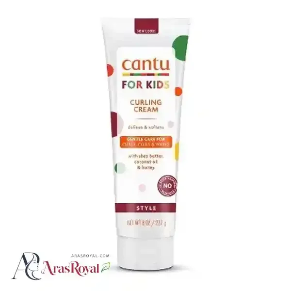 کاسترد حالت دهنده مو کودک کنتو Cantu مناسب مو های فر حجم 227 میل