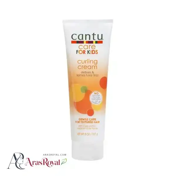 کرم موی بعد حمام کودکان کنتو Cantu مناسب مو های فر مدل Curling Cream حجم 227 میل