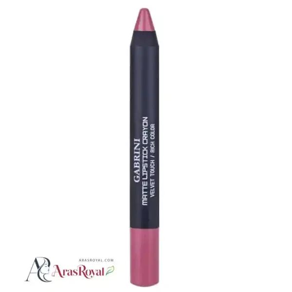 رژ لب مدادی مات گابرینی Gabrini مدل Velvet Touch شماره 07