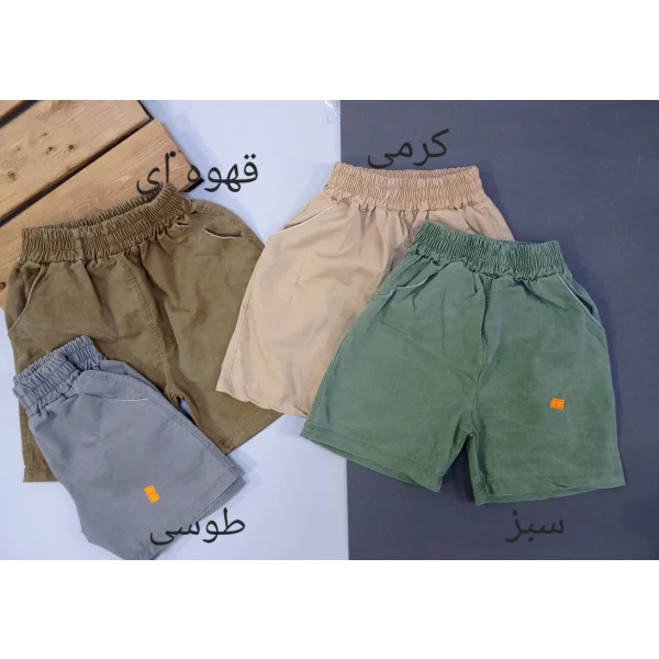 شلوارک کتان سنگشور قد ۳۰ و ۳۵ قد ۱۲۹۱