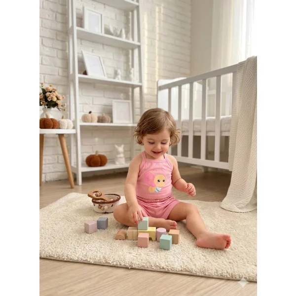 کراپ شورتک نوزادی ۶ تا ۱۲ ماه کد ۱۳۰۳