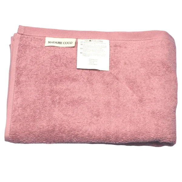 حوله دستی مادام کوکو طرح کلاسیک کد 009 سایز 80x50 سانتی متر بسته2عددی