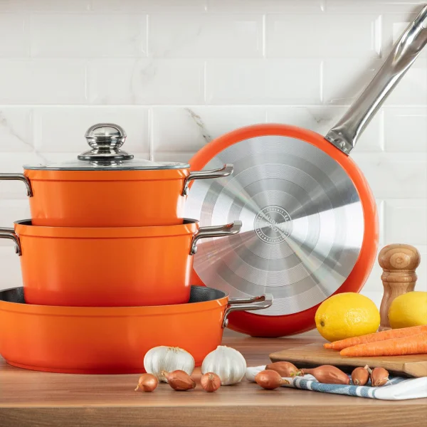 سرویس پخت و پز 7 پارچه مادام کوکو مدل Titanium Professional