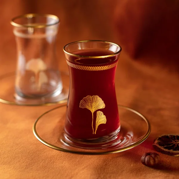 سرویس چای خوری 12 پارچه مادام کوکو مدل Lovely Ginkgo