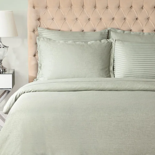 سرویس کاورلحاف مادام کوکو طرح Vézelay King Size satin دو نفره 6 تکه