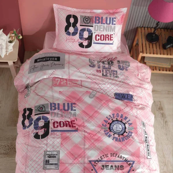سرویس کاورلحاف کلسی طرح Denim V1
