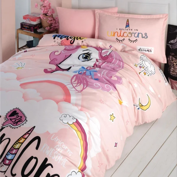 سرویس کاورلحاف کلسی طرح Pink Dreams