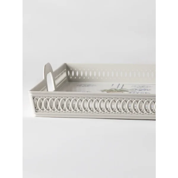 سینی دسته دار مادام کوکو مدل Maison سایز 52*39 سانتیمتر