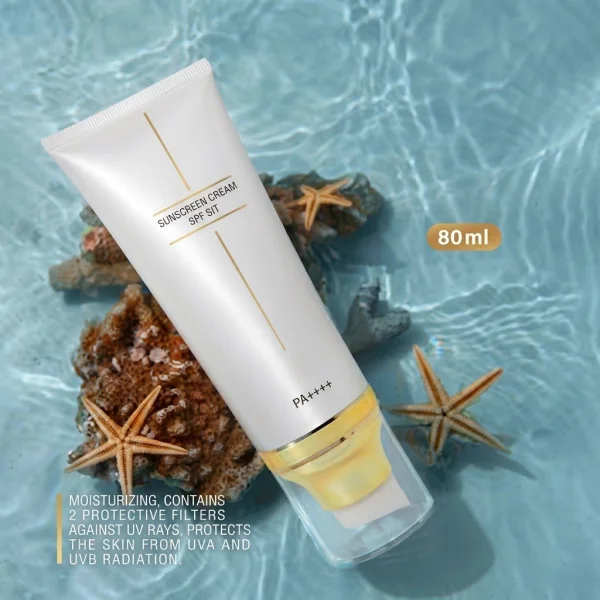 ضدآفتاب بی‌رنگ SPF50+ مناسب انواع پوست با ۷ فیلتر محافظتی