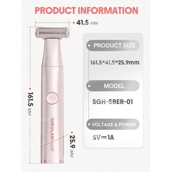 شیور صورت و بدن شیگلم مدل Smooth Moves Single-Blade Electric Razor (اصل)