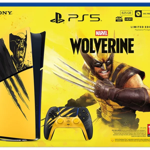 خرید پلی استیشن 5 اسلیم نسخه محدود Wolverine